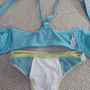 Victoria’s Secret Body by Victoria 34D Racerback Bra & Thong S